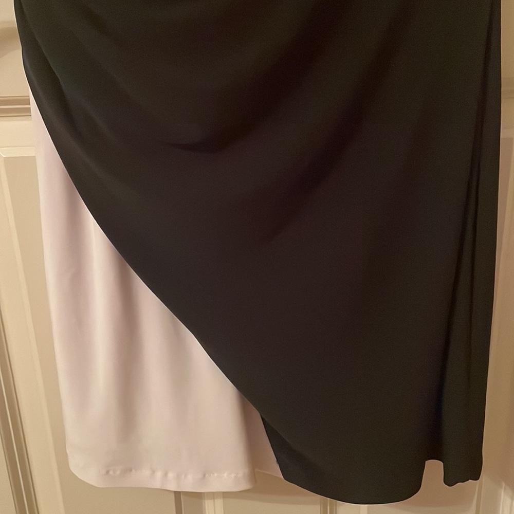 Ralph Lauren Women's Black and White Dress Size 12 EUC - Picture 11 of 11